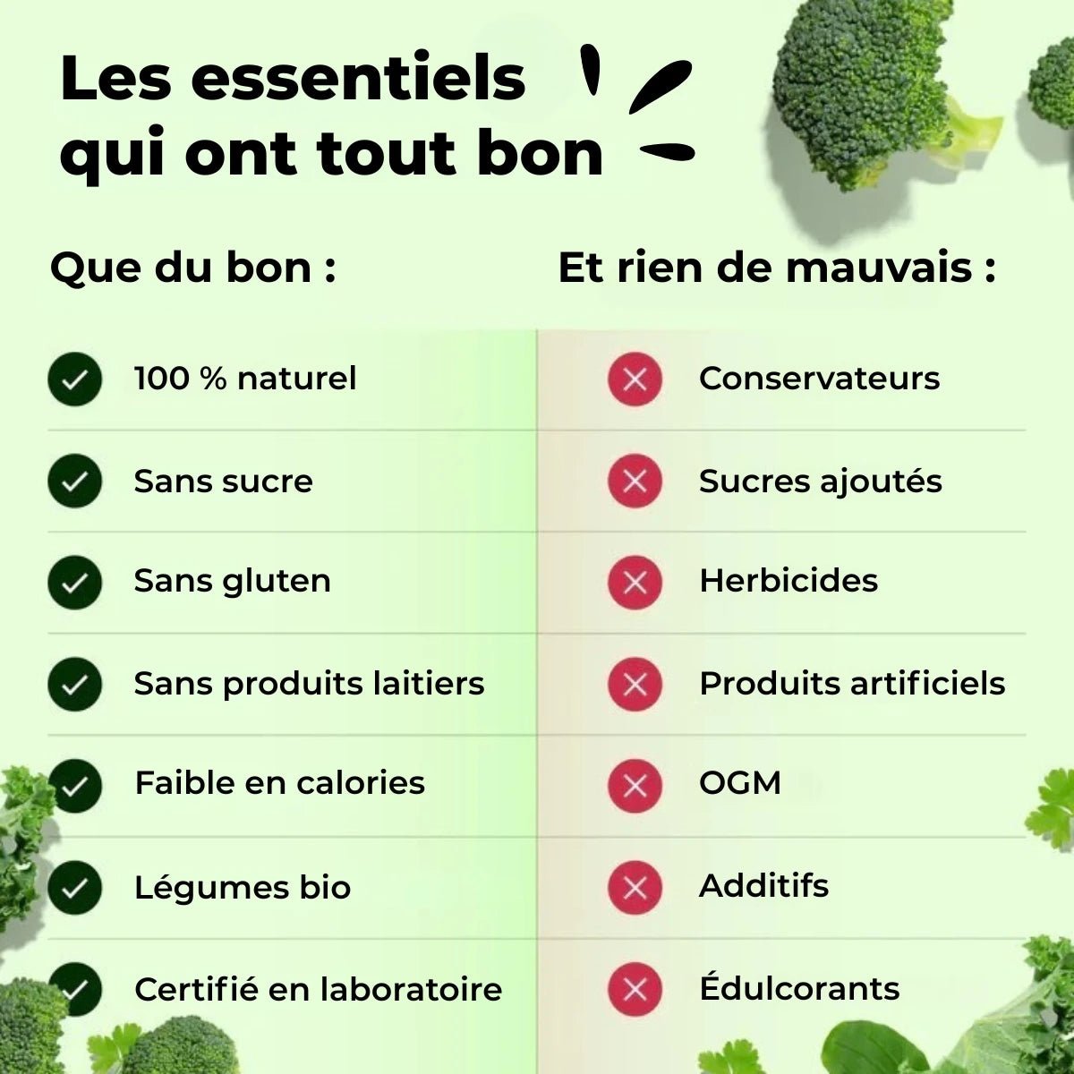 Les Essentiels Verts : poudre de légumes verts 100 % naturelle - Livaloa